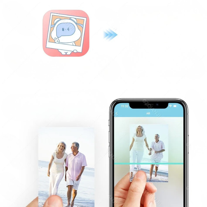 📸 SnapPro™ – Draagbare Pocket Printer met ZINK Technologie