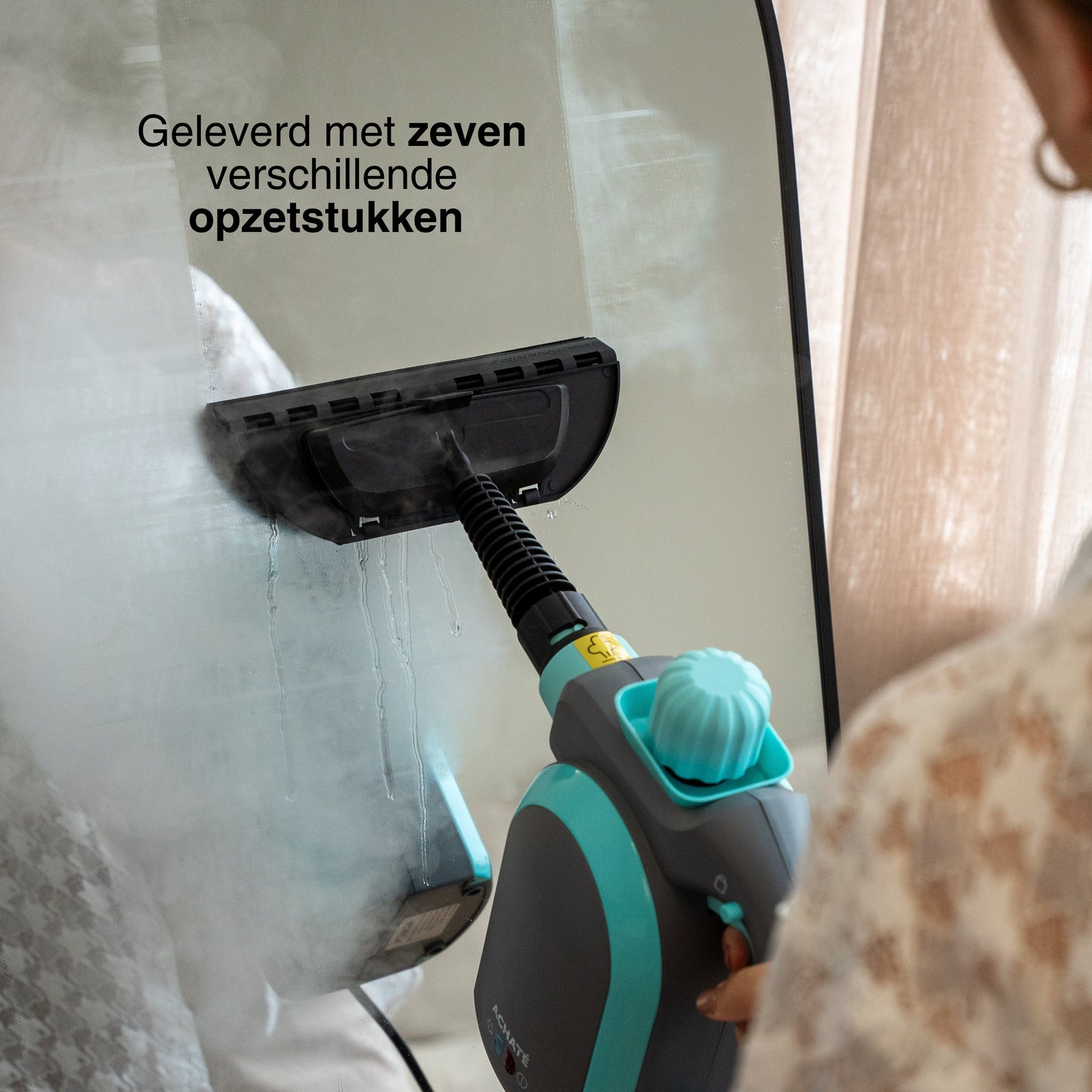 💦 CasaGenius SteamMaster™ – Handstoomreiniger voor Snel &amp; Diep Schoonmaken