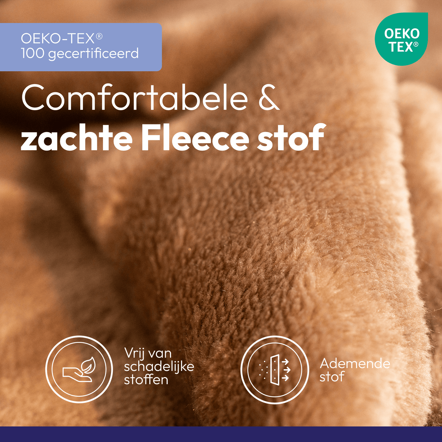 🔥 CasaGenius WarmGlow™ – Luxe Elektrische Bovendeken met Preheat-functie