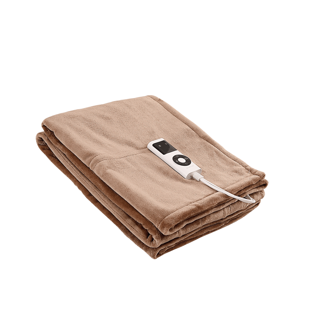 🔥 CasaGenius WarmGlow™ – Luxe Elektrische Bovendeken met Preheat-functie