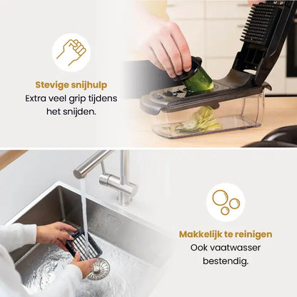 SliceMaster™ Deluxe – De slimme 22-in-1 Groentesnijder