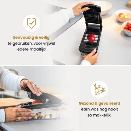SliceMaster™ Deluxe – De slimme 22-in-1 Groentesnijder