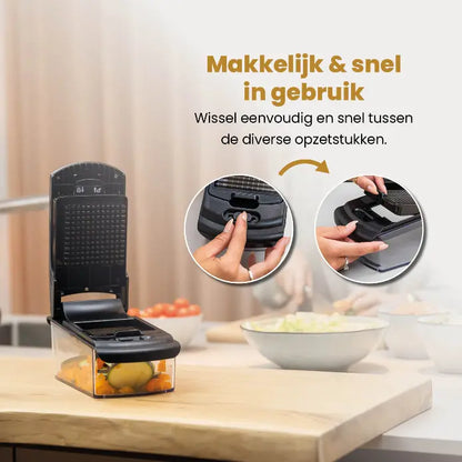 SliceMaster™ Deluxe – De slimme 22-in-1 Groentesnijder